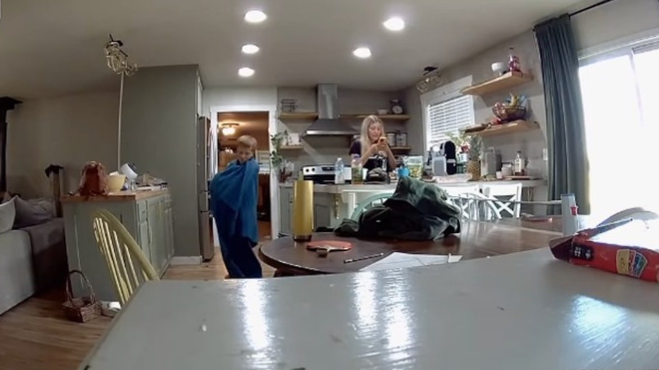 Stepdad punishes boy's disrespect to mum with pushups and squats in viral video