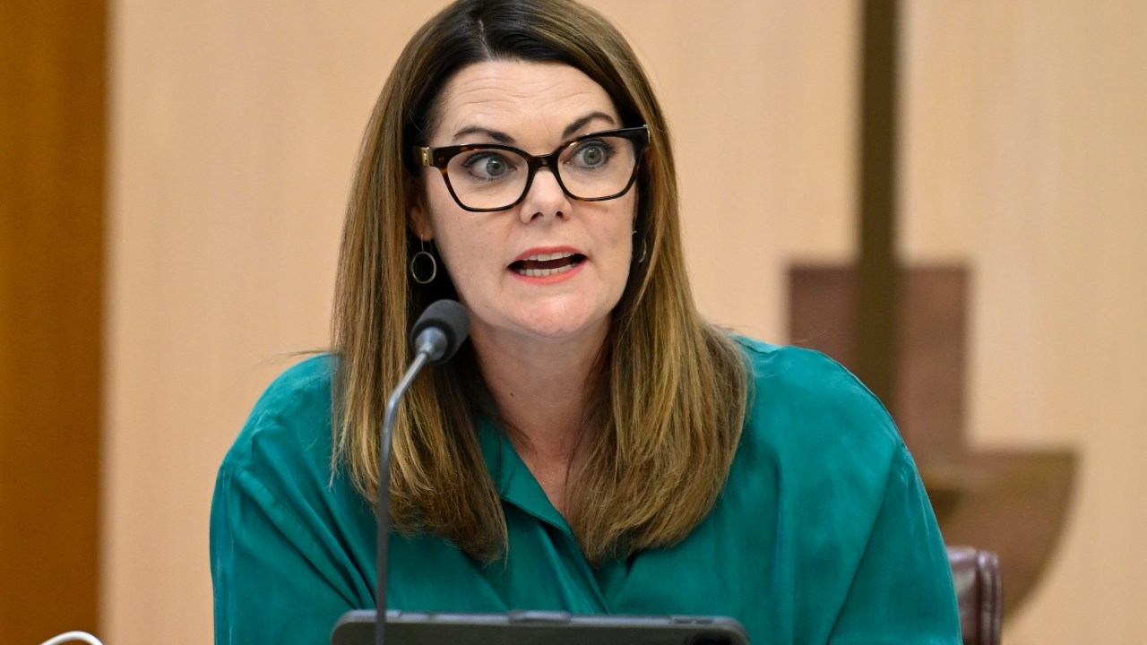 Sarah Hanson-Young dodges questions on super tax change as fund manager warns unrealised capital gain tax could threaten system