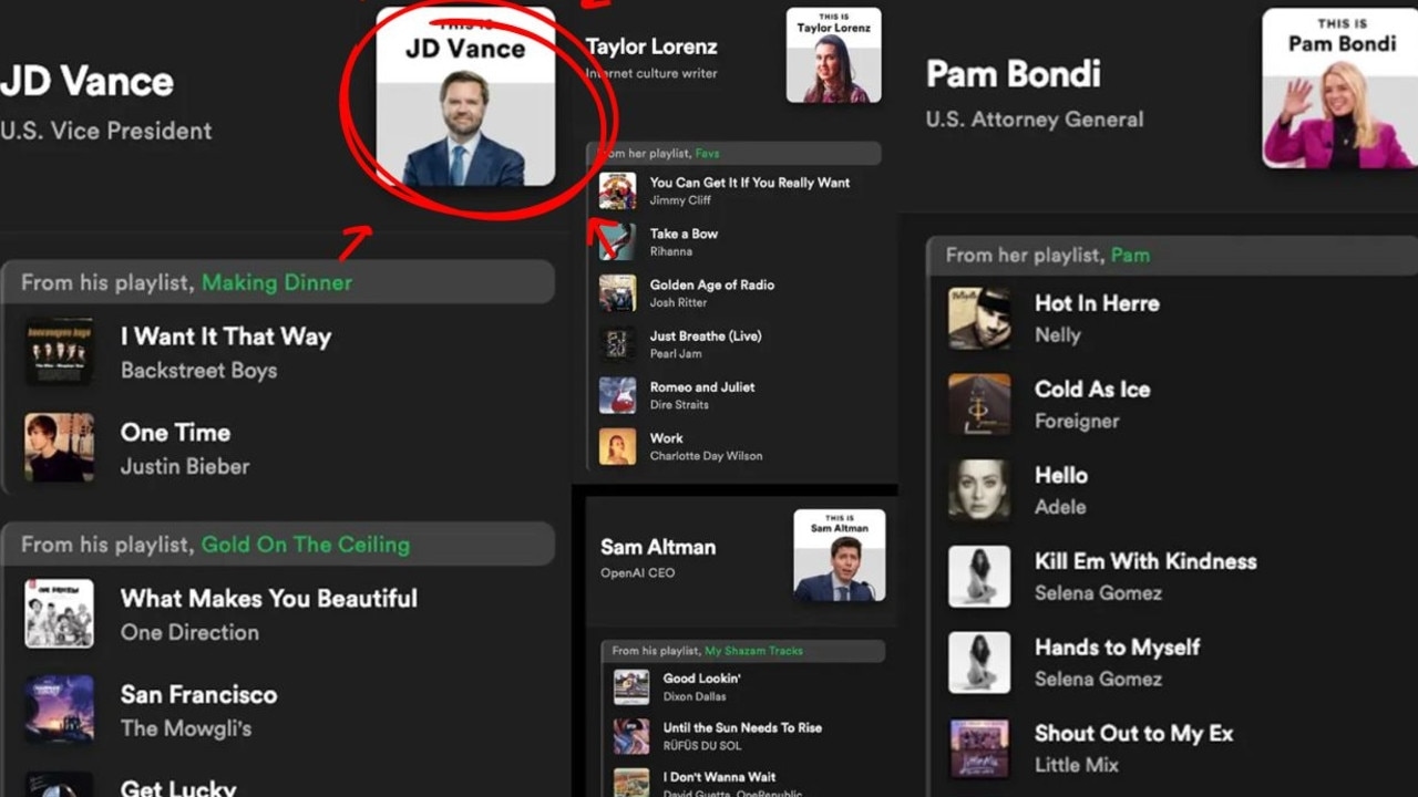 ‘Bieber fever': Music playlists of world elite exposed