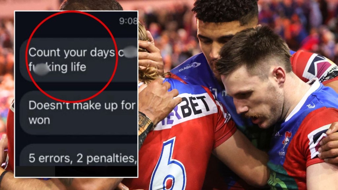 Man, 20, charged over alleged death threats to Newcastle Knights player James Schiller