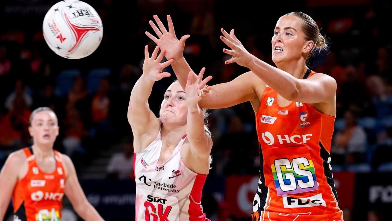 Super Netball 2025: Defending premiers Adelaide Thunderbirds defeated by winless Giants in massive upset