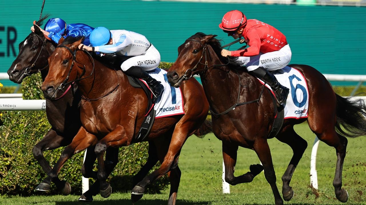 Promising colt Hidden Motive has a Spring Group 1 target after digging deep to clinch a narrow victory at Randwick