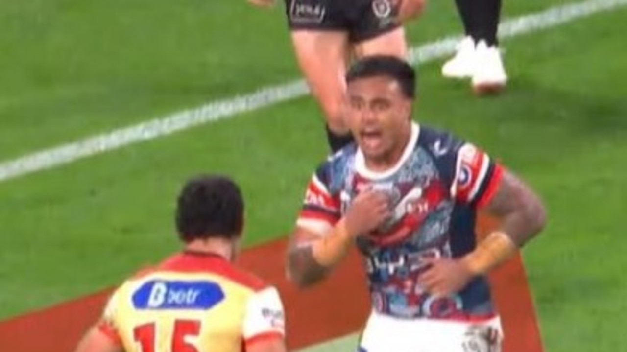 ‘Absolute carnage' Spencer Leniu sparks mayhem in Roosters vs Dolphins