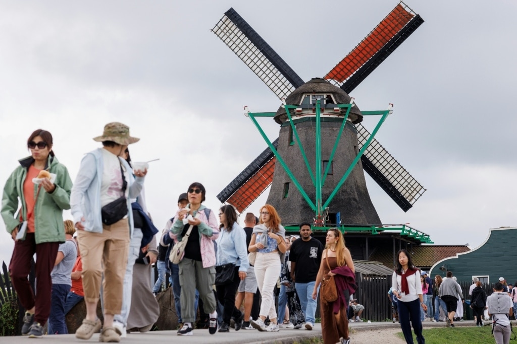 Dutch windmill village churned by overtourism debate