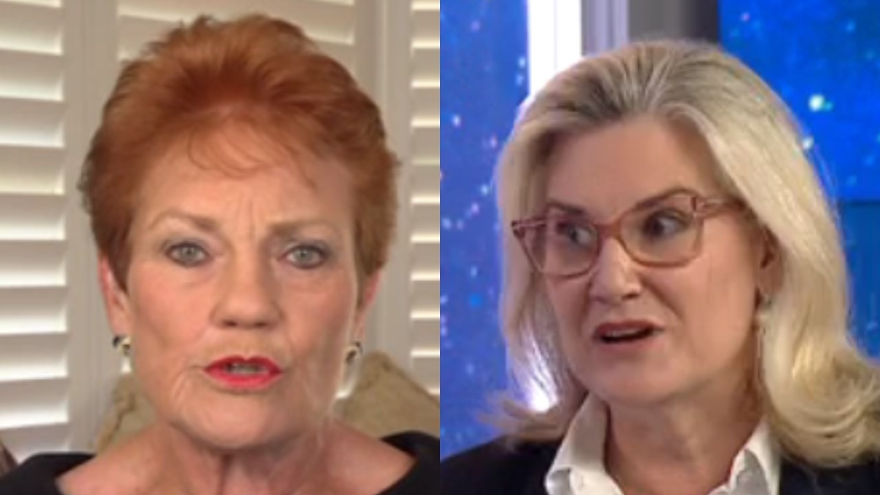 'They don't inspire me': Pauline Hanson and Hollie Hughes disagree over Liberal leadership candidates