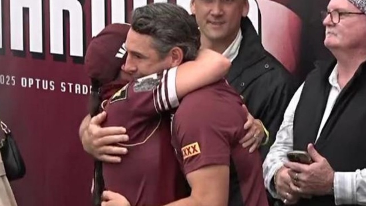 ‘That's a nice moment': Billy Slater's changeroom act with wife says it all