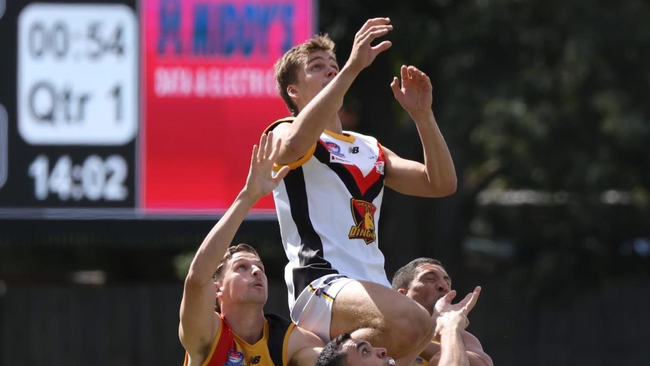 How newest Gold Coast Sun Caleb Lewis leapt onto an AFL list