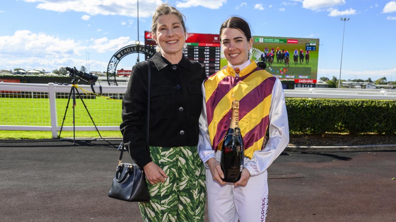 Angela Jones' Mum as proud as punch over history-making feats in claiming Queensland jockeys' premiership