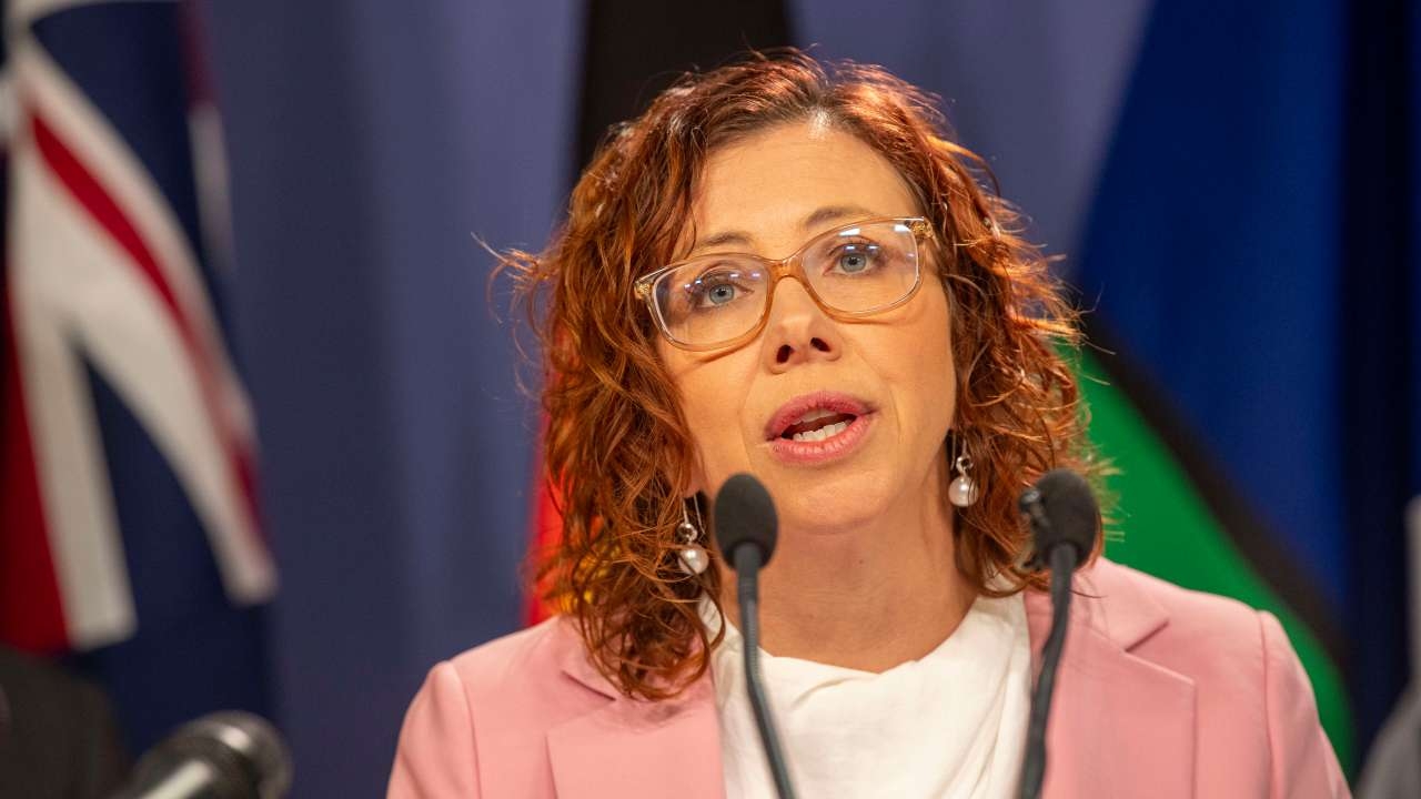 Employment and Workplace Relations Minister Amanda Rishworth does not rule out portable leave and remote work penalty rates