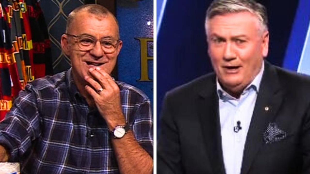 Eddie McGuire fires a fresh shot at The Front Bar as footy's TV wars reignited