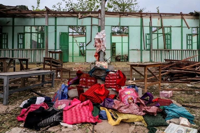 Myanmar junta airstrike kills 22 at school: witnesses