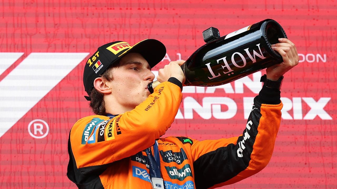 Oscar Piastri wins Belgian F1 Grand Prix after dominant display over Lando Norris