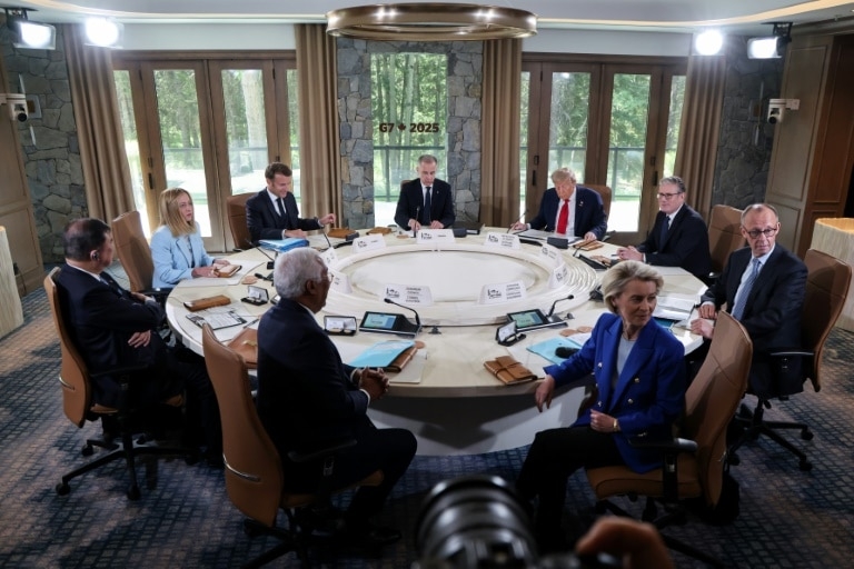 What's not being discussed at G7 as Trump shapes agenda