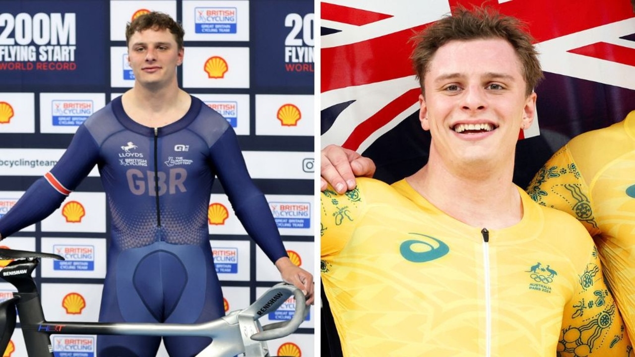 Australian defector digs boot into country as Matthew Richardson becomes fastest man ever on two wheels