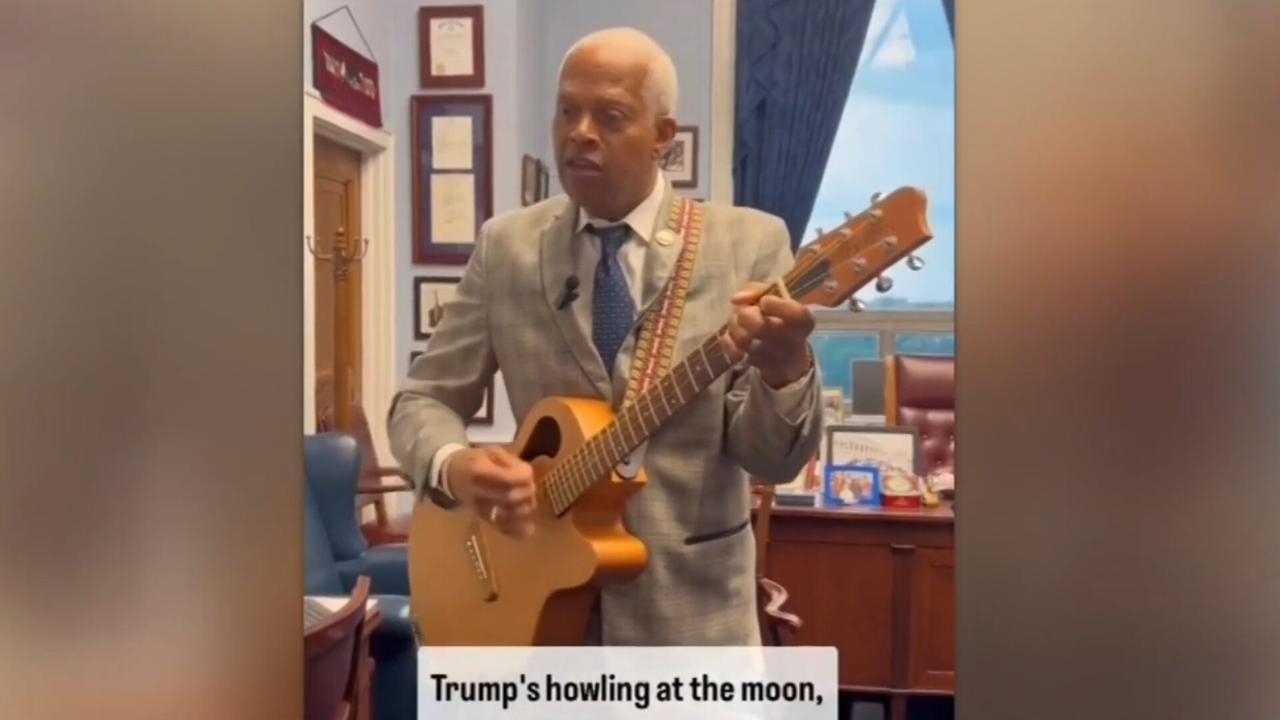 Only in America: Democrat congressman sings and strums anti-Trump ballad