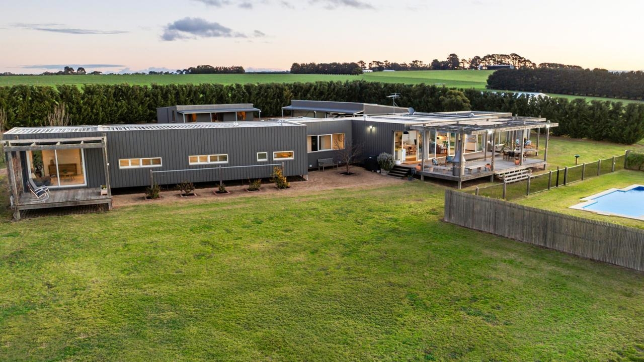 Modscape modular farmhouse built to last in Barrabool Hills