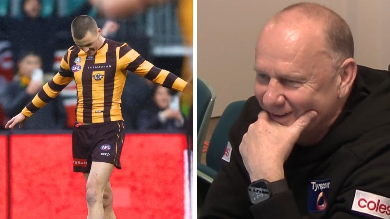 AFL news Hawthorn Hawks Jack Ginnivan has the last laugh in his Ken Hinkley battle after Port Adelaide win