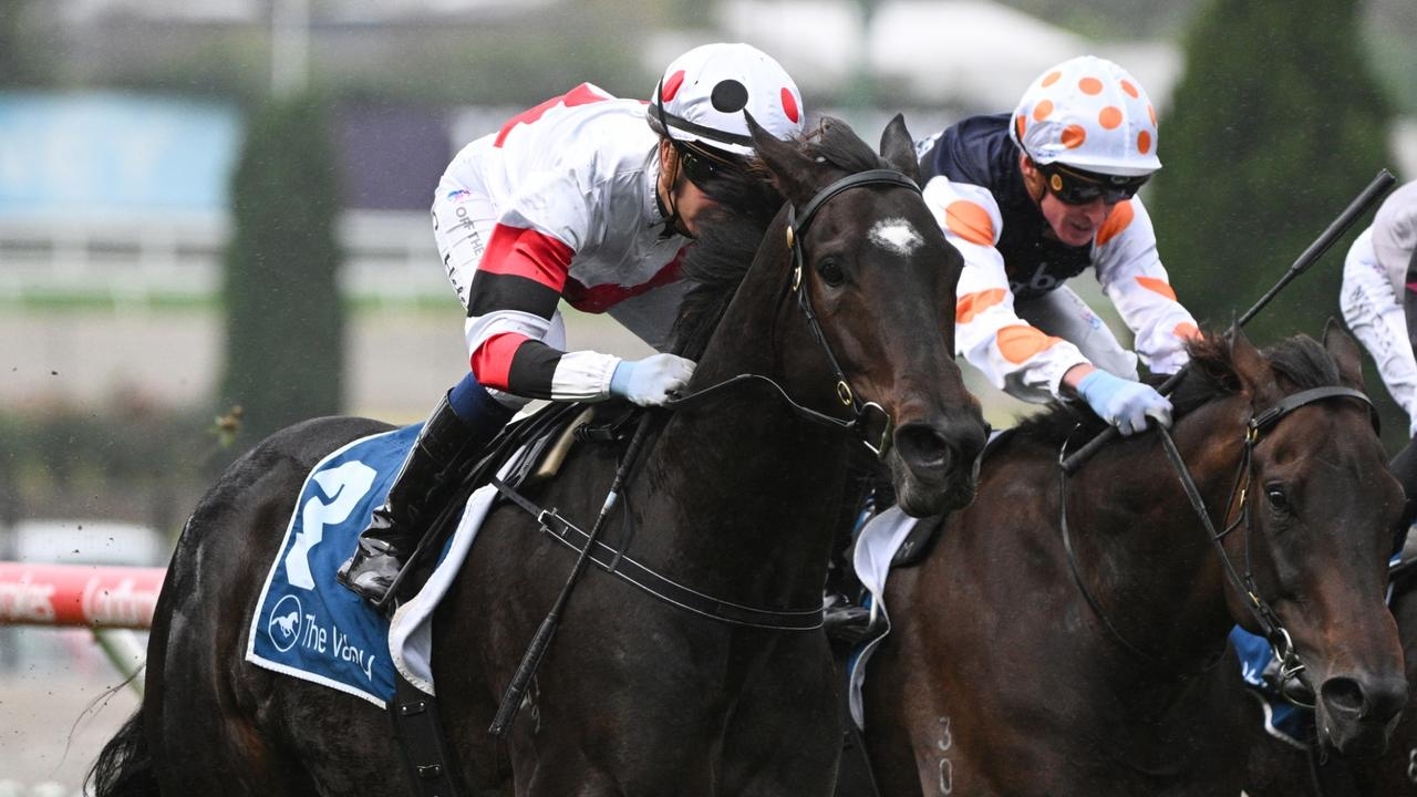 New York Lustre earns shot at interstate stakes race after fifth straight win at The Valley