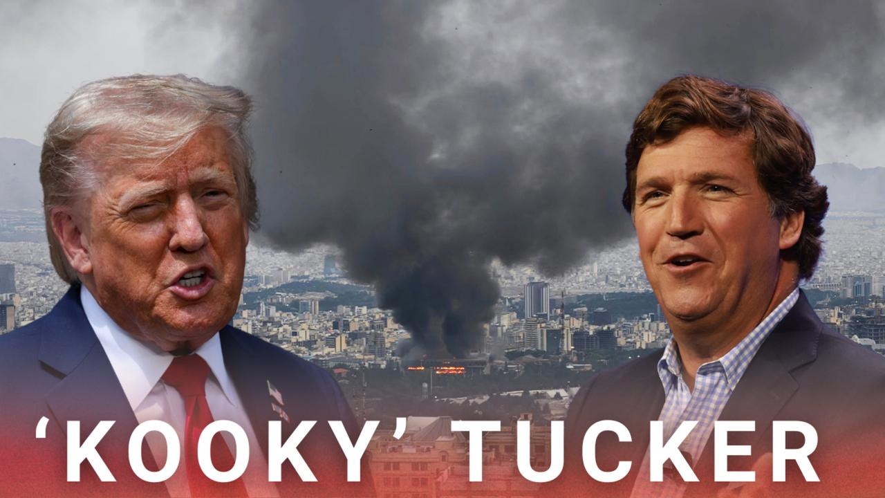 Donald Trump savagely roasts ‘kooky Tucker Carlson' over Iran conflict