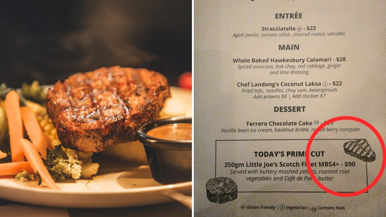 Sydney pub slammed over ‘insane' price of steak special
