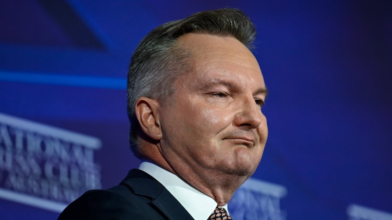 Chris Bowen says government could slap green tariffs on carbon intensive imports whilst stating Australia remains ‘on track' to achieve 2030 renewables target