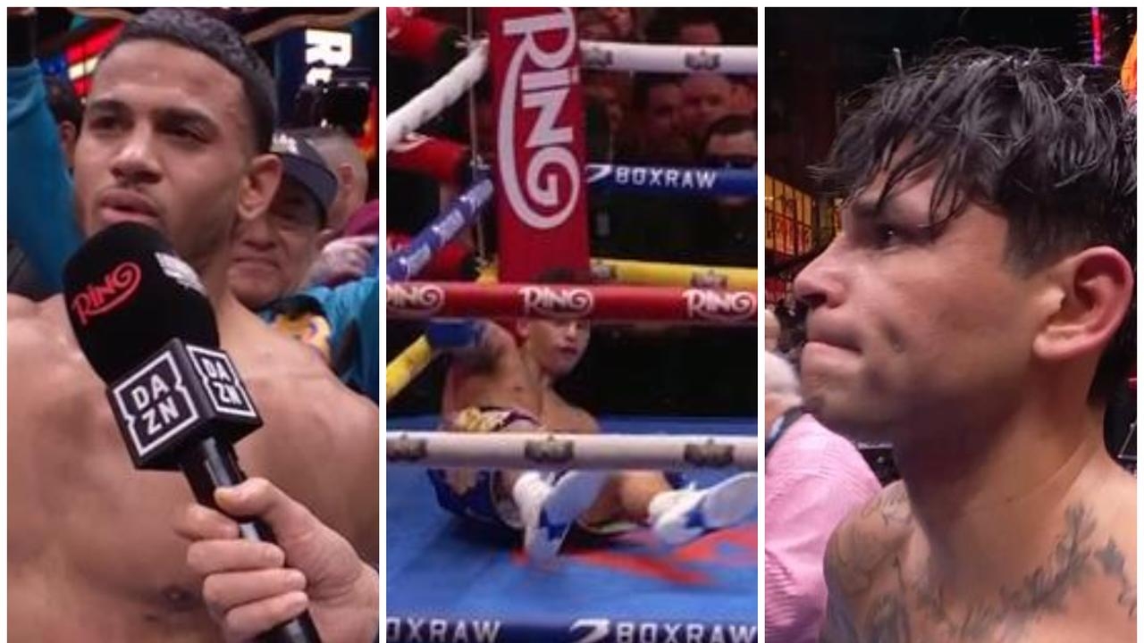 Ryan Garcia goes down as $77m plan goes up in smoke after boxing boilover