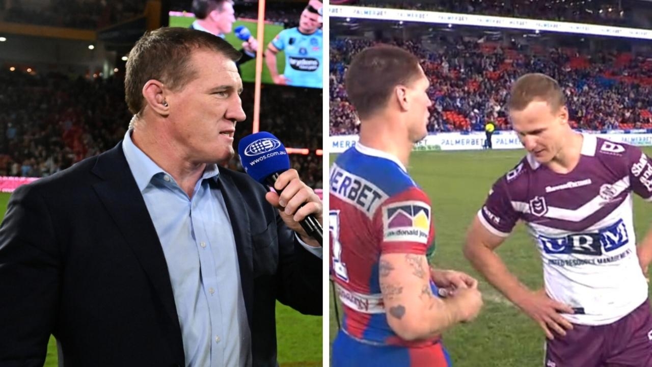 NRL icon Paul Gallen a laughing stock after awkward blunder