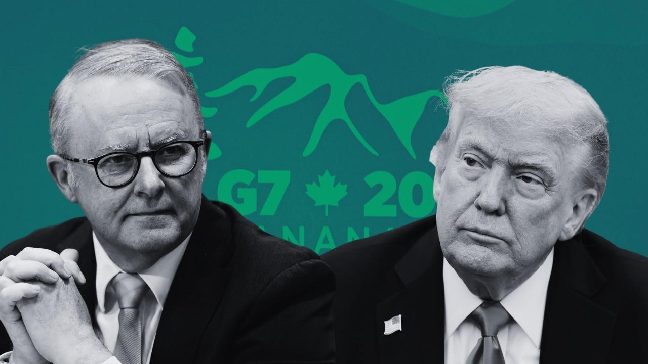 Prime Minister Anthony Albanese and US President Donald Trump's meeting called off as US leader leaves G7 early