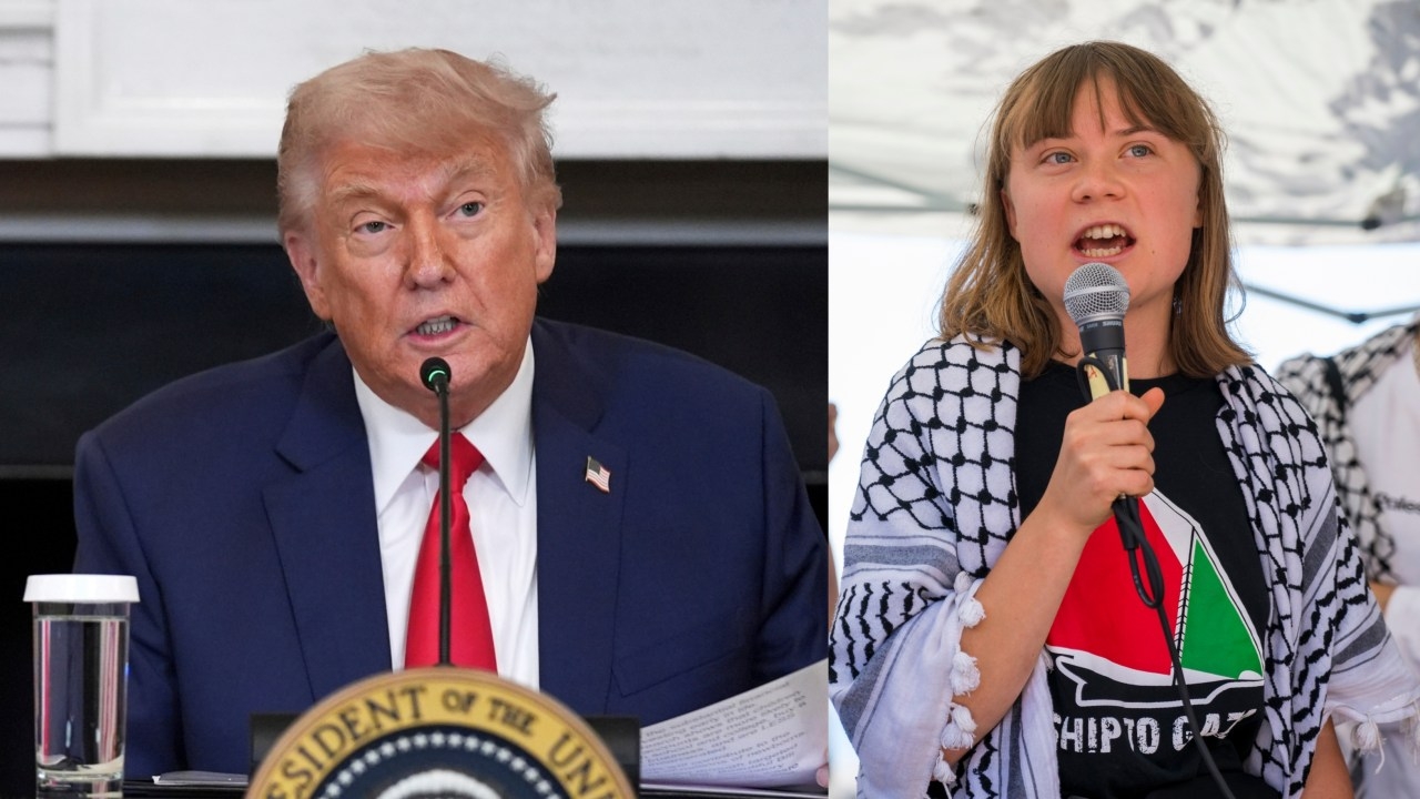 'She's a young, angry person': Donald Trump says Greta Thunberg needs 'anger management class' after the activist claimed she had been kidnapped by Israel