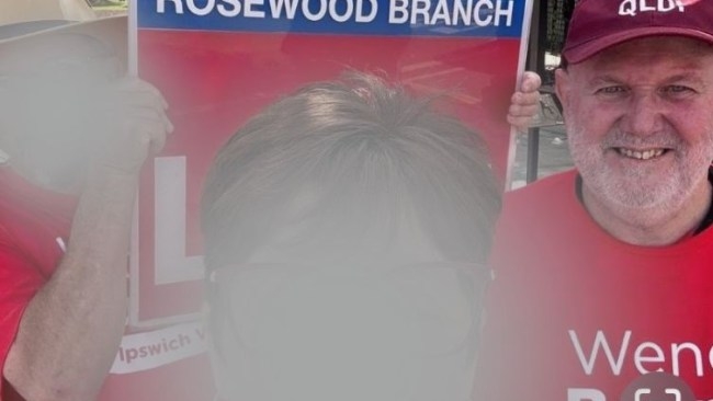 Convicted murderer snapped volunteering for Labor Party with Queensland MP Wendy Bourne in lead up to federal election