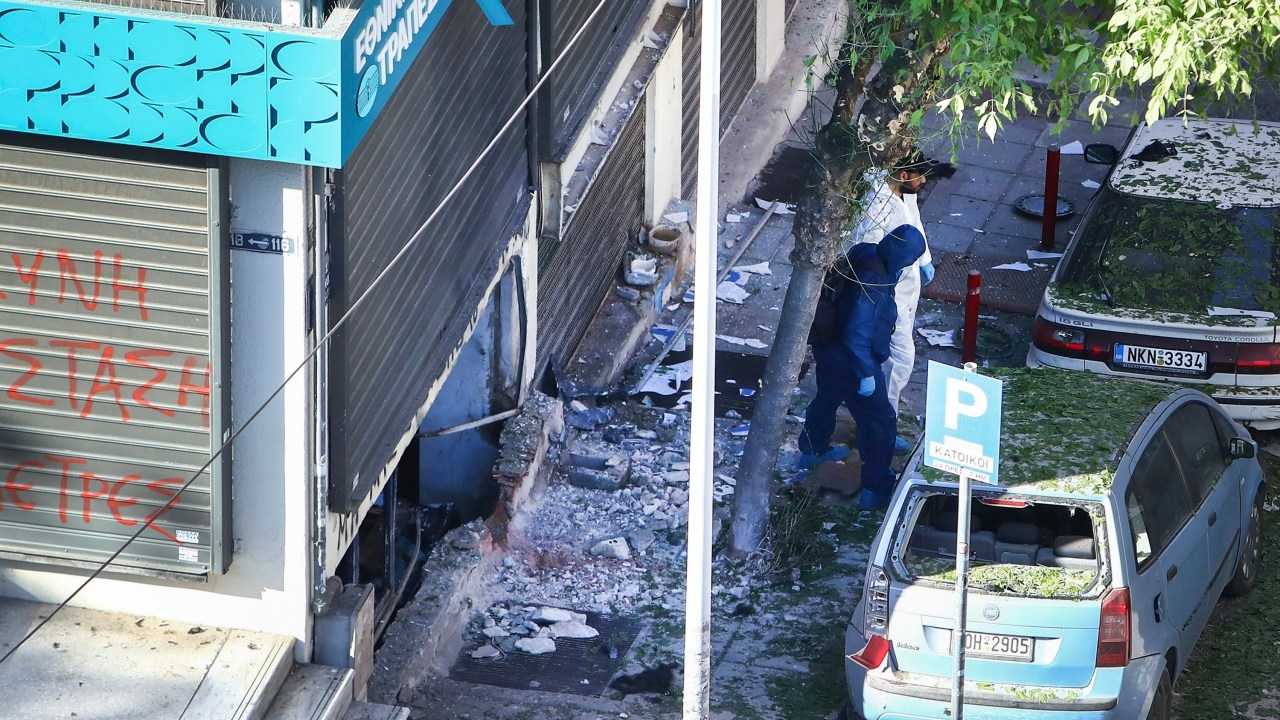 Greek woman, 38, killed after bomb intended for bank ATM explodes in her hands