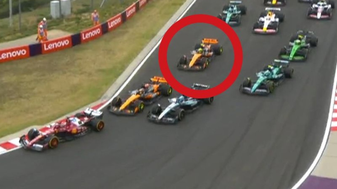 Hungarian Grand Prix live updates: Lando dealt early nightmare