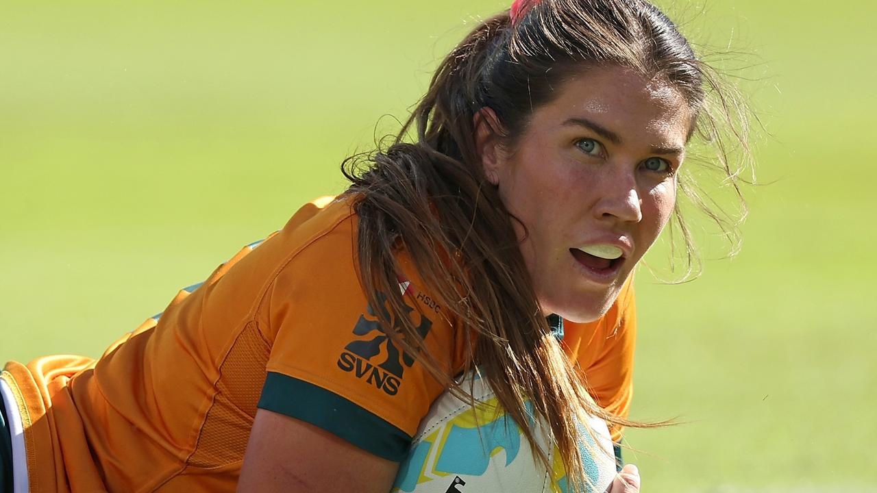 Sevens star Charlotte Caslick enjoying being out of her ‘comfort zone' with the Wallaroos