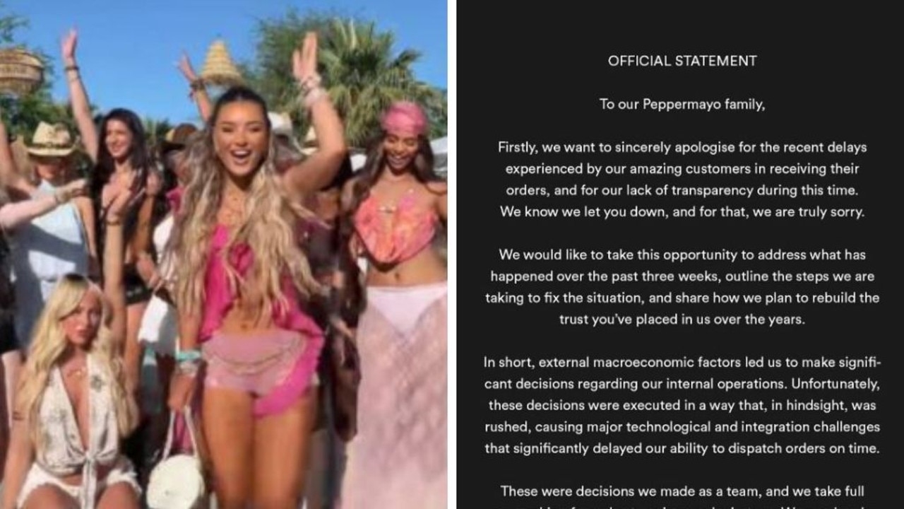 Aussie brand Peppermayo finally apologies after delayed orders