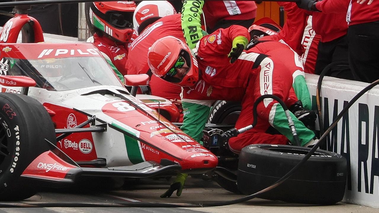 ‘Really scary': Indy 500 rookie crashes into pit crew member