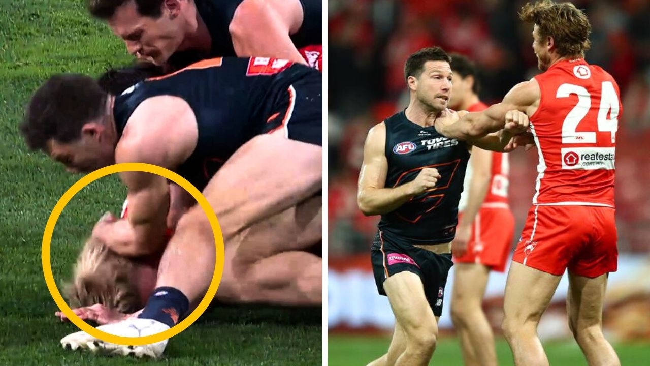 Footy world uses the same word for Toby Greene's latest act