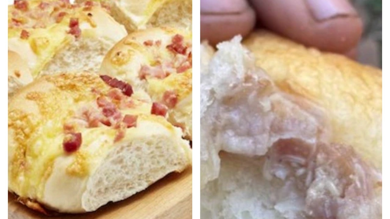 Australians horrified after woman finds maggots in a supermarket bread roll