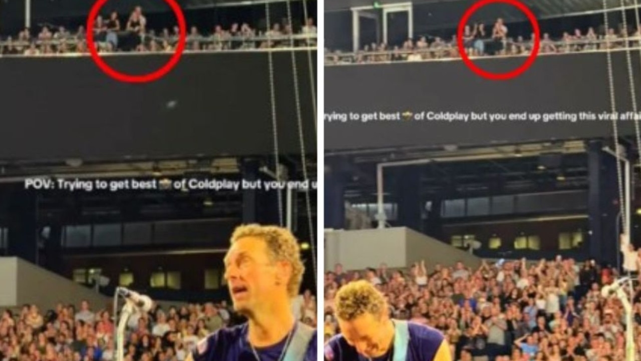 New footage of cosy CEO embrace at Coldplay concert emerges
