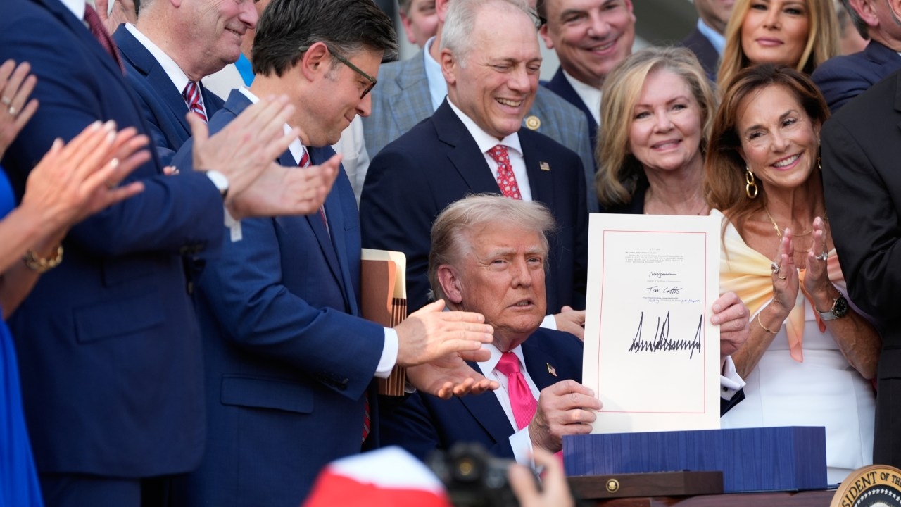 President Donald Trump signs 'Big, Beautiful Bill' into law as United States celebrates Independence Day