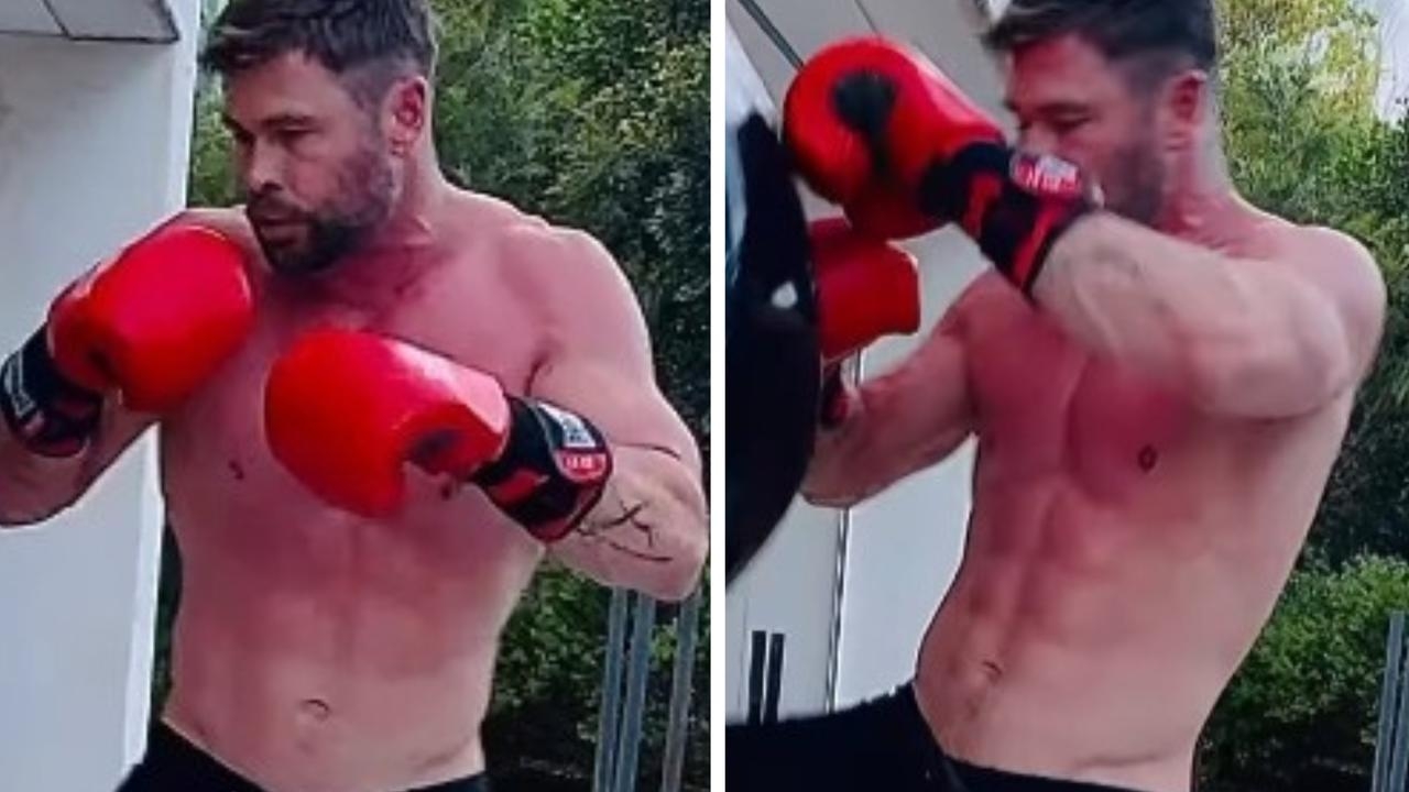 Aussie actor looks absolutely jacked in new workout video