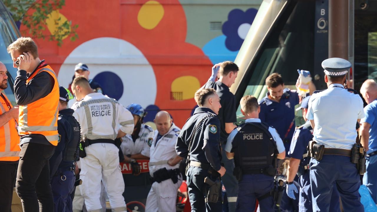 Pedestrian dies after being hit by light rail in Sydney CBD