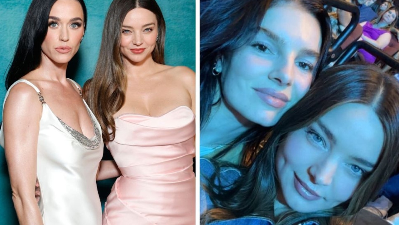 Miranda Kerr sneaks in support for Katy Perry after Orlando Bloom split