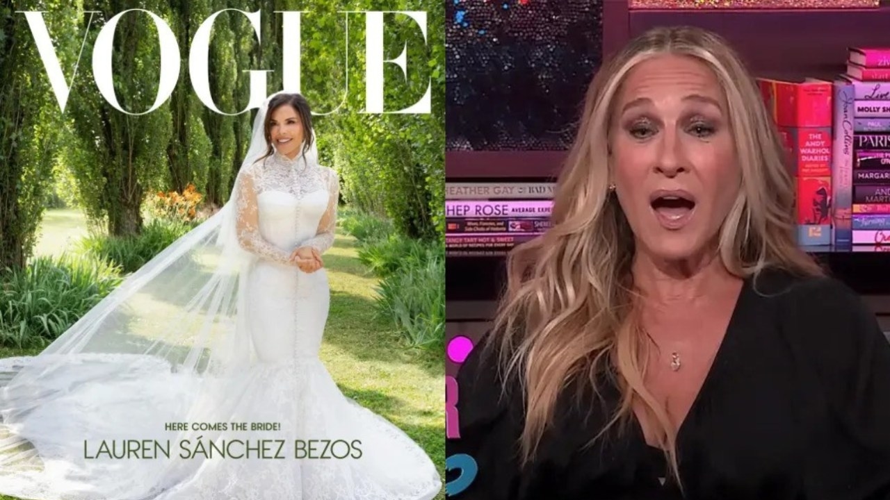 'Sex and the City' star Sarah Jessica Parker gets tongue-tied in awkward response to Lauren Sánchez Vogue cover question