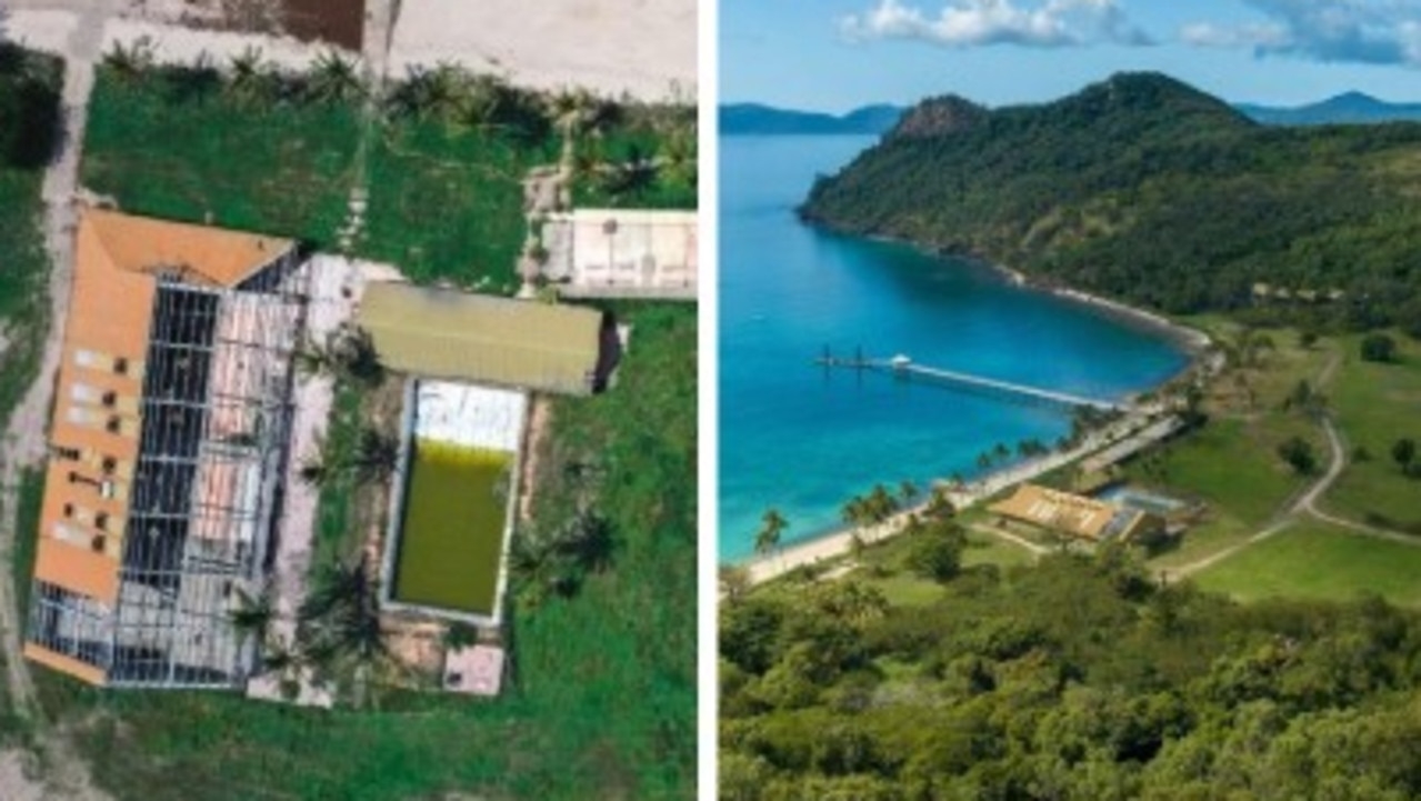 Deserted private island with abandoned resort up for sale