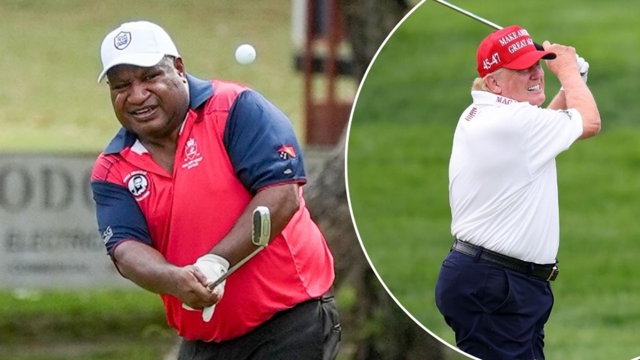 PNG Prime Minister James Marape has one-upped the US President Donald Trump on the golf course, at his national Open