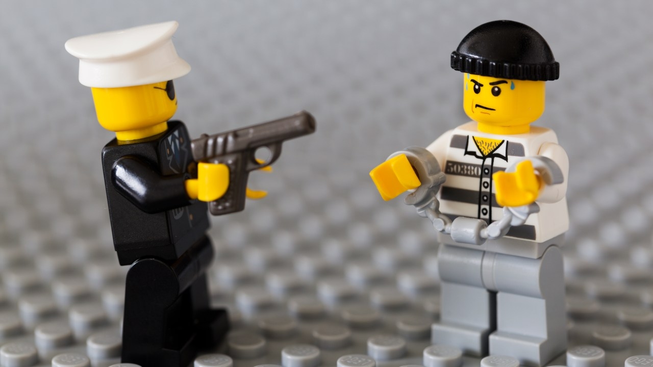 Two men in their 30s arrested over armed Lego theft that ended with toy store employee chasing them through shopping centre