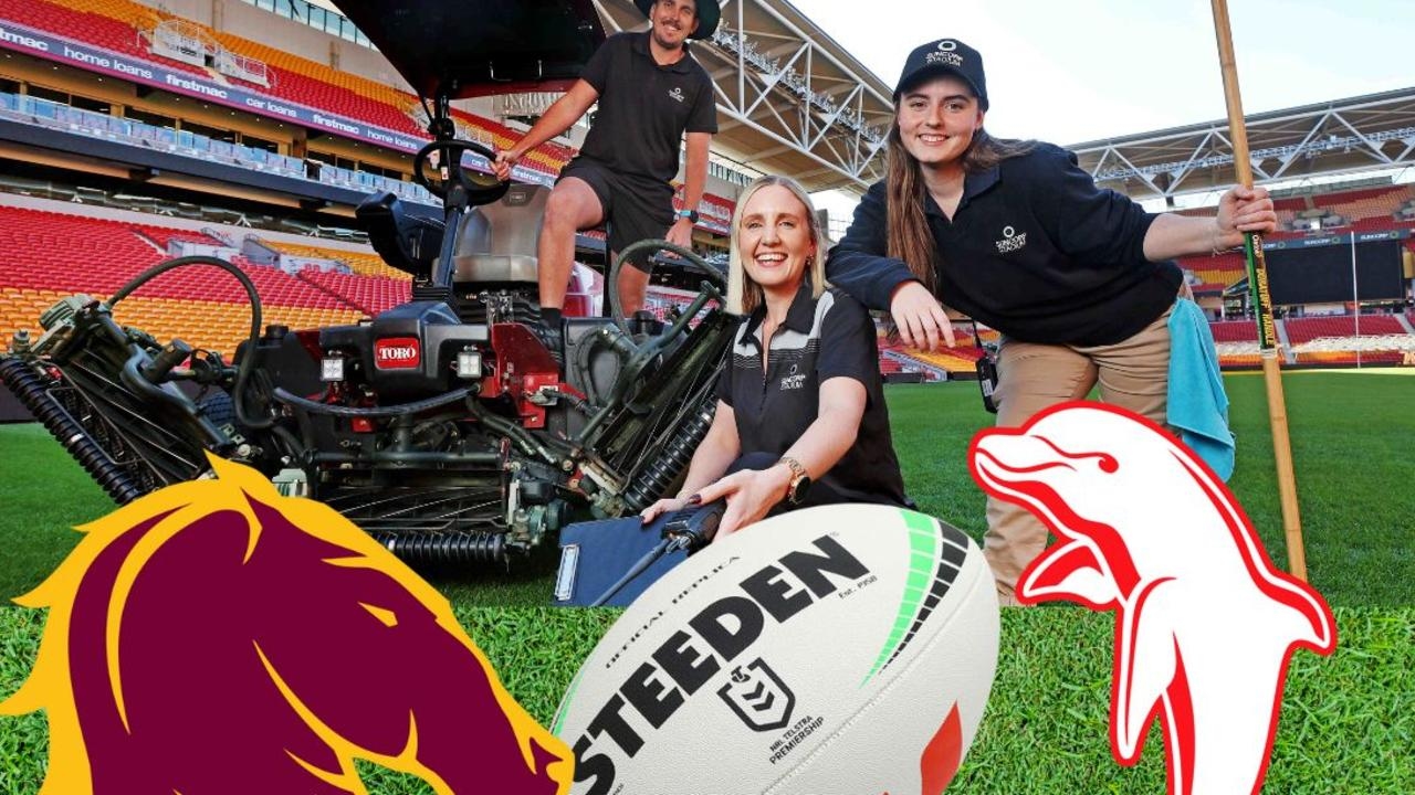 The logistics behind Broncos and Dolphins double header on the at Suncorp Stadium