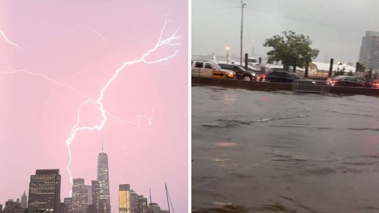 Chaos in NYC as flash flooding sends city underwater