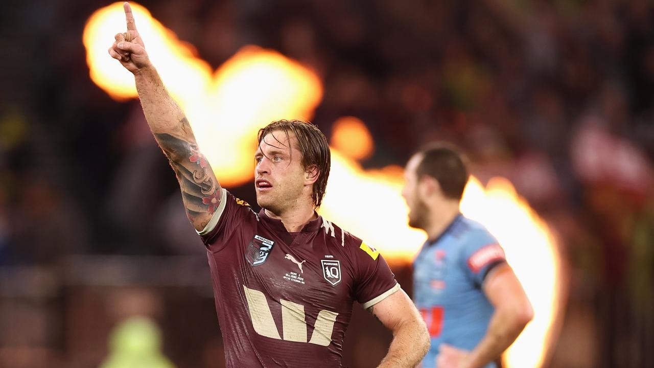‘I'm not happy for him, but I'm proud': Cameron Munster set to play for Storm after earning Origin comparisons to Wally Lewis