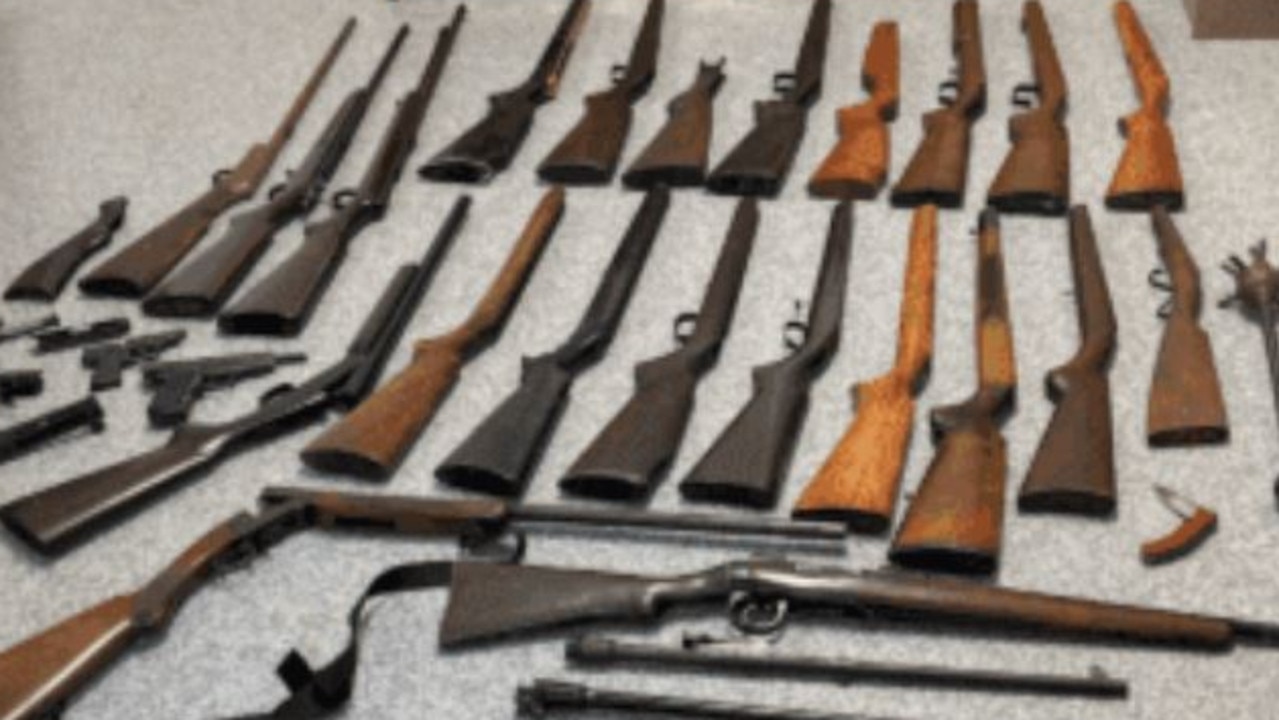 Trove of illegal weapons uncovered in rural Queensland after domestic violence investigation